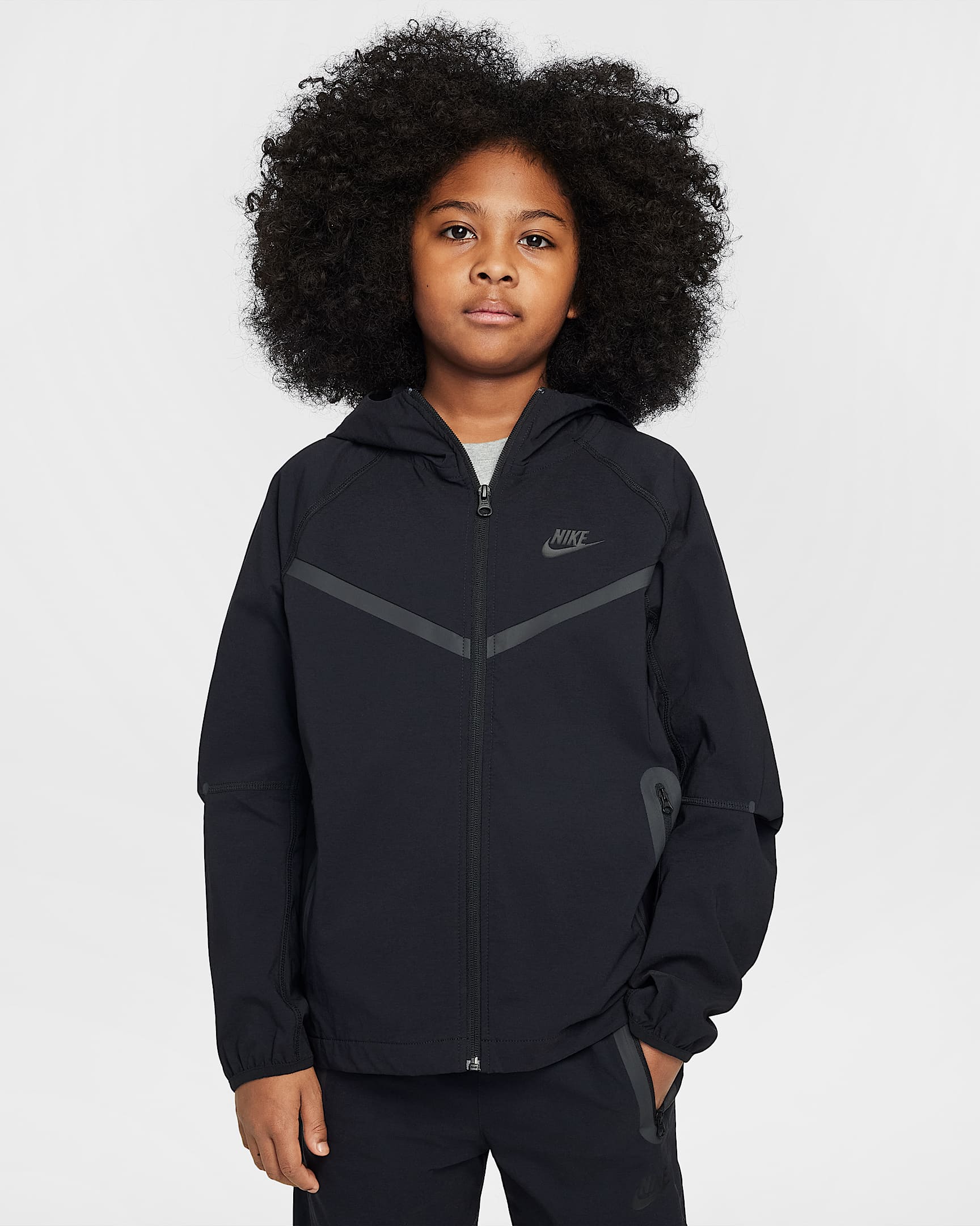 Image of Юношеско Яке NIKE B NSW TCH WVN FZ JKT - PD - Ballistic-sport